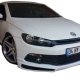 Volkswagen Scirocco 2009 - 2014 JE Design Ön Tampon Ek (Plastik)