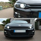 Volkswagen Scirocco Beyaz Led Gündüz Far Aydınlatma Ampulu Femex P21w