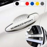 Volkswagen Scirocco Yapıştırma Kapı Kolu Ve Jant Stickerı