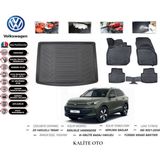 Volkswagen Tiguan 2024 Model Bagaj Havuzu+4d Havuzlu Paspas Setii - Siyah