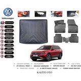 Volkswagen Tiguan All Space 2019 Model Bagaj Havuzu+4d Havuzlu Paspas Setii - Siyah