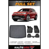 Volkswagen Tiguan Alt Bagaj Havuzu+4.5d Havuzlu Paspas Seti 2025 Model - Siyah