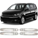 Volkswagen Touran Uyumlu 2010-2015 Krom Kapı Kolu 4 Kapı Paslanmaz Çelik