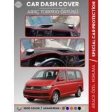 Volkswagen Transporter T6 (2015-2020) Torpido Örtüsü Ön Göğüs Koruma Torpido Koruma Tam Uyum