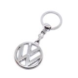 Volkswagen Uyumlu Logolu Metal Otomobil Anahtarlığı - Krom Kaplamalı