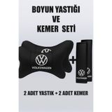 Volkswagen Uyumlu Papyon Yastık Boyun Yastığı+emniyet Kemer Kılıfı Takım yastık1200000965