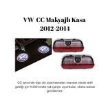 Volkswagen Vw Cc Makyajlı Kasa 2012 2013 2014 Uyumlu Kapı Altı Led Logo Projektörü 3 Boyutlu Hayalet Karşılama Işığı Lazer Işık Geçmeli