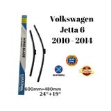 Volkswagen Vw Jetta 6 2010 2011 2012 2013 2014 Uyumlu Ön Cam Muz Tipi Silecek Süpürgesi Seti 600/480mm