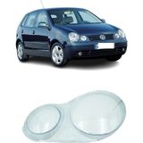 Volkswagen Vw Polo 2002-2005 Uyumlu Sol Far Camı ( Şöför Tarafı ) 6Q1941007AF