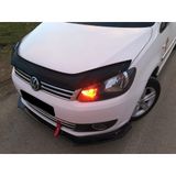 Volkwagen Caddy 3 Parça Ön Lip Ön Tampon Eki Parlak Siyah Plastik