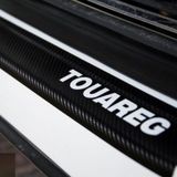 Volkwagen Touareg Carbon Fiber Kapı Eşiği Yazısı Sticker 4Ad
