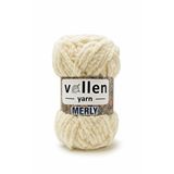 Vollen Yarn Merly Peluş El Örgü İpi 100gr,ana Kuzusu Kadife İp,yumuşak İp,bebek Battaniye İpi,tığ İşi SİYAH