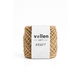 vollen yarn Premıum 100 Gr- 120 Mt Doğal Kağıt Ip, Hasır Kağıt Iplik,rafya,supla Ipi, Çanta Ipi, Naturel