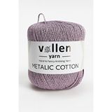 Vollen Yarn Premium Metalik Koton Simli El Örgü İpi ,simli İp, 50 G 100 M, – Abiye Çanta Ipi, Supla Ipi siyah