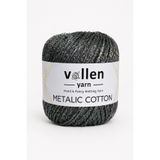vollen yarn Premium Metalik Koton Simli El Örgü İpi – Simli İp, 50 g 100 m, – Abiye Çanta ipi, Supla ipi,
