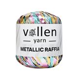 vollen yarn Premium Metalik Rafya,şapka Ipi,abiye Çanta Ipi,polyester Ip,simli Metalik Ip,renkli