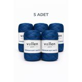 vollen yarn Premium Soft Rafya İpi 5’li Paket | Polyester Kağıt Rafya | Yumuşak Hasır Çanta,Şapka,Runner