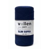 vollen yarn Slim Supra 200 Gr Mumlu Polyester İp – Çanta İpi, Runner İpi, Bileklik İpi, Pase İpi – Lacivert