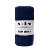 Vollen Yarn Slim Supra 200 Gr Mumlu Polyester İp,çanta İpi,runner İpi,bileklik İpi,pase İpi,supla İpi Lacivert