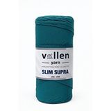 Vollen Yarn Slim Supra 200 Gr Mumlu Polyester İp,çanta İpi,runner İpi,bileklik İpi,pase İpi,supla İpi Turkuaz