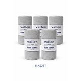 vollen yarn Slim Supra Makrome İp Mumlu Pase İp 200gr 200mt 5’li Paket Çanta İpi