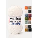 vollen yarn Vollenyarn Cloud,kadife Battaniye Ipi,el Örgü Ipi,tığ Işi Hırka Ipi,amıgurumi Oyuncak Ipi, Siyah
