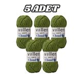 vollen yarn VollenYarn Cloud,kadife battaniye ipi,el örgü ipi,Tığ işi Hırka ipi,Amıgurumi oyuncak ipi