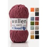 vollen yarn Vollenyarn Cloud,kadife Battaniye Ipi,el Örgü Ipi,tığ Işi Hırka Ipi,amıgurumi Oyuncak Ipi,gül Kurusu