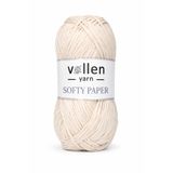 vollen yarn Yumuşak Rafya Kagit Ip,hobi Ipi,tığ Işi,el Örgü Ipi,çanta,supla Ve Şapka Ipi,krem
