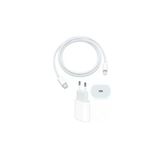Volnix İphone 11 / 12 / 13 / 14 Pro - Pro Max Şarj Cihazı ( 20W Adaptör Ve Type-C To Lightinig Kablo) Beyaz