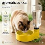 Voloyas Otomatik Kedi Su Kabı Şişe ile beslenen Su Pınarı Kedi ve Küçük Irk Köpek Suluk