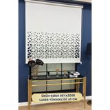 VOLPER MEKANİK Lzr50 Lazer Kesim Stor Perde Beyaz