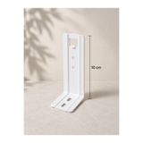 VOLPER MEKANİK Stor ve Zebra Perde Duvar Montaj Aparatı L Ayak 10 Cm ( Beyaz )