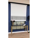 VOLPER MEKANİK Volper Lzr110 Yeni Çift Renk Lazer Kesim Stor Perde Beyaz