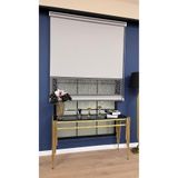 VOLPER MEKANİK Volper Lzr130 Yeni Çift Renk Lazer Kesim Stor Perde Gri Renk (gri Çıtalı)