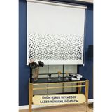 VOLPER MEKANİK VOLPER LZR315 Lazer Kesim Stor Perde Kırık Beyaz Renk