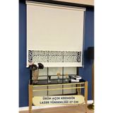 VOLPER MEKANİK VOLPER LZR80 Lazer Kesim Stor Perde Açık Krem Renk