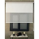 Volper Mekanik Vp1075 Çift Mekanizmalı Kırçıllı Zemin Tül ve Stor Perde Eteksiz (Kırık Beyaz) - 225 x 200 cm