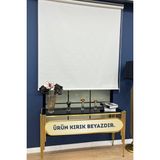 Volper Mekanik VP1400 İthal Mat Kalın Kumaşlı Stor Perde Eteksiz (Kırık Beyaz) - 100 x 200 cm