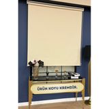 Volper Mekanik VP2504 İthal Mat Kalın Kumaşlı Stor Perde (Koyu Krem) - 200 x 200 cm