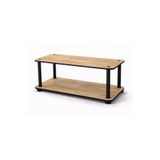 Volrant Orta Sehpa Modern Dikdörtgen Sehpa 70x30x38 cm – MDF Malzeme, Dekoratif Salon Sehpası, Raflı Tasarım (Mese)