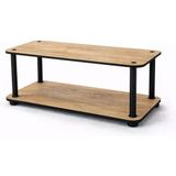 Volrant Orta Sehpa Modern Dikdörtgen Sehpa 70x30x38 cm – MDF Malzeme, Dekoratif Salon Sehpası, Raflı Tasarım (Mese)