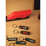 Volson Design F1 Formula 1 Pilot Siyah Anahtarlık - Charles Leclerc