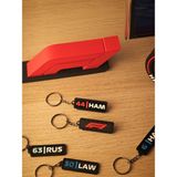 Volson Design F1 Formula 1 Pilot Siyah Anahtarlık - Lewis Hamilton