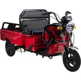 Volta Apec Apt4 3 Tekerli Elektrikli Motosiklet 1000W Batarya 60V 20Ah Taşıma Kapasitesi 141 Kg Kırmızı - Gri - Siyah