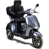 Volta Vm4 Neo Elektrikli Motosiklet 60V20AH Batarya ile 95 kg Taşıma Kapasitesi ve 3 Tekerlek - Gri