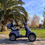 Volta Vm6 Elektrikli Motosiklet 4 Tekerlekli 90 kg Taşıma Kapasitesi ve 60V Batarya ile Konforlu Kullanım