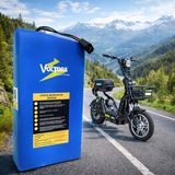 Volta Vsm Lifepo4 Akü 48 Volt 18 Amper (yüksek menzil, 10 yıl ömür) - 20Y-Mavi