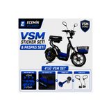 Volta vsm sticker, paspas, korna ve ayna seti