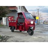Volta Vt5 Elektrikli Üç Tekerlekli Motosiklet 3500 W Motor Gücü 270 kg Taşıma Kapasitesi Kırmızı